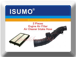 2 Pcs  Air Intake Hose & Air Filter Fits: Honda Accord 2001-2002 AT & MT L4-2.3L