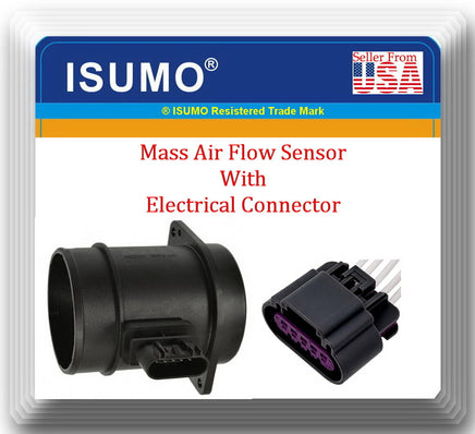 Mass Air Flow Sensor W/Connector (MAF)Fits: GM GMC Saturn Suzkui 2007-2014