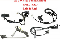 Set 4 ABS Wheel Speed Sensor Front-Rear Left/Right Fits:Lexus EX300