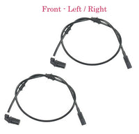 4x ABS Wheel Speed Sensor & Connector Front Rear For ML320 ML430 ML500 ML55 AMG