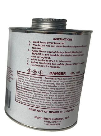 2 of Safety Seal 32 Oz  1QT Safety Seal Bead Leak Sealer