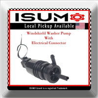 Windshield Washer Pump W/Connector Fits:  BMW 325 328 330 M3 X3 X5 Z3 Z4