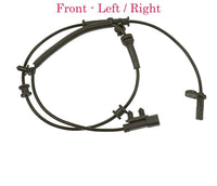 1 Kit  ABS Wheel Speed Sensor W/ Connector Front Left or Right Fits: Dodge Jeep