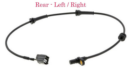 2 x ABS Wheel Speed Sensor & Connector Rear L/R Fits Nissan Leaf 11-22 Electric