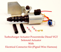 Turbocharger Actuator VGT W/ Connector Fist:Ford Powerstroke 5.4L 6.0L 6.8L