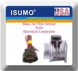 Mass Air Flow Meter Sensor (MAF)W/Connector Fits Ford Lincoln Mercury 1990-1994 