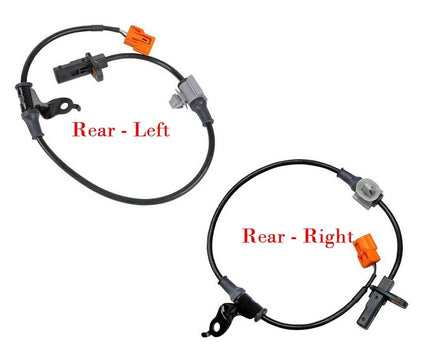 2 Pieces ABS Wheel Speed Sensor & Connectors Rear L/R Fits Acura TL 2004-2008