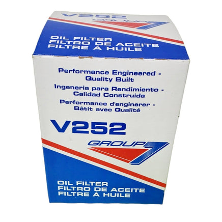 12 OIL FILTER V252 PH2870A Fits:Audi Volkswagen Bedford Bobcat Bomag Deutz Ford