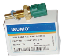 Coolant Temperature Sensor W/Connector Fit:Chevrolet Ford Geo Toyota Lexus Mazda