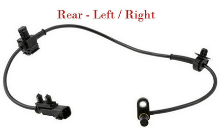 ABS Wheel Speed Sensor & Connector Rear L/R Fits Cadillac Chevrolet GMC