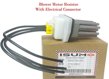 Upgrade Blower Motor Resistor W/Connector Fit Infiniti G20 I30 Q45 QX4 1997-2003