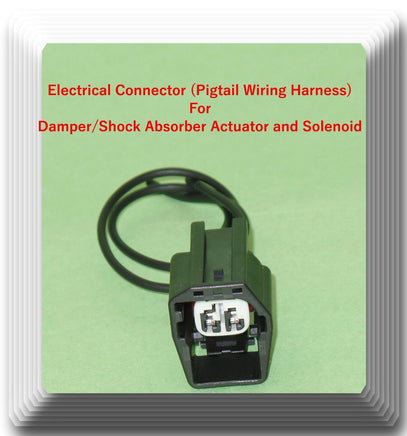 Damper/Shock Absorber Actuator and Solenoid Connector WPT-273