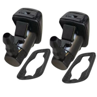 2 Kits Windshield Washer Nozzle Fits: Ford Edge 2007-2010 Lincoln MKX 2007-2010