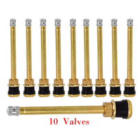 10 TR574 Truck Tire Valve Stem For Wheels 22.5 /24.5 For Rim Φ.625".Holes L:5.00