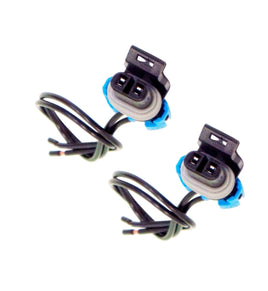 2 x ABS Wheel Speed Sensor Connector Rear L/R Fits Cadillac Chevrolet GMC