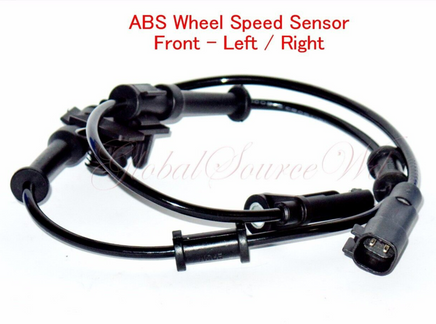 4 ABS Wheel Speed Sensor W/Connectors Front Rear L/R Fits 300 Charger Challenger