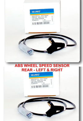 Set 2 ABS Wheel Speed Sensor Rear Right & Left Fits: BMW  318 320 323 325 328 M3