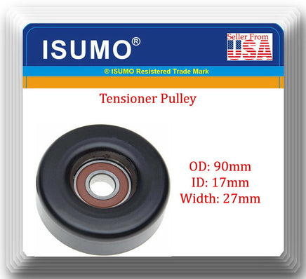 2 Pcs Belt Tensioner &Belt Tensioner Pulley Fits: Saturn S Series SL SC SW 1.9L