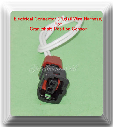 Electrical Pigtail Wire Connector for Crankshaft Position Sensor PC302 Fits: BMW