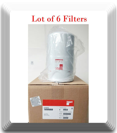 Lot of 6  x Fleetguard LF16110 Engine Oil Filter Fits: Hino Kobelco Volvo