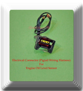 Connector of Engine Oil Level Sensor FLS188 Fits: BMW 525I 1990-1995 L6 2.5L