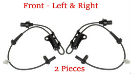 2 Pieces  Wheel Speed Sensor Front Left & Right Fits:Honda City CR-Z Fit Insight