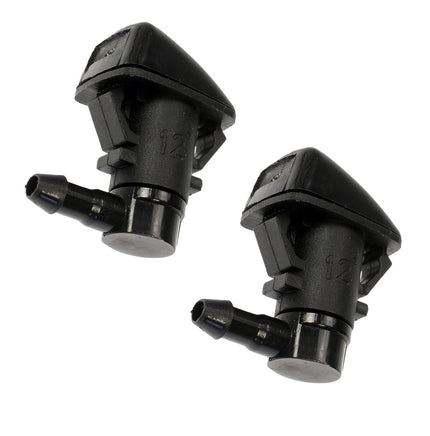 Set of 2 Windshield Washer Nozzle Front Fits Ford Super Duty F250 F350 F450 F550