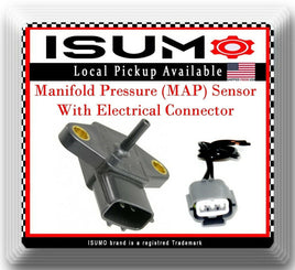 Blades Manifold Pressure MAP Sensor W/Connector its: Infinti Nissan 1997-2000