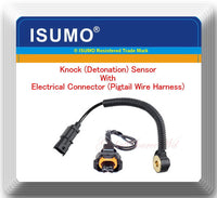  Knock (Detonation) Sensor W/Connector For Hyundai Accent Kia Rio Rio5 2006-2011
