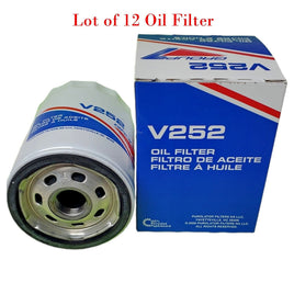 12 OIL FILTER V252 PH2870A Fits:Audi Volkswagen Bedford Bobcat Bomag Deutz Ford