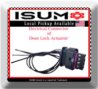 Door Lock Actuator Connector Fits: Chrysler Dodge Jeep Ram Volkswagen VW
