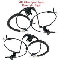 (2) ABS Wheel Speed Sensor Rear left & Right Fits: Toyota RAV4 2006-2013 4WD