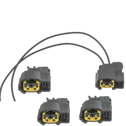 Lot of 4 Connectors of Ignition coil Fits: Hyundai Elantra Tucson Kia Forte Soul