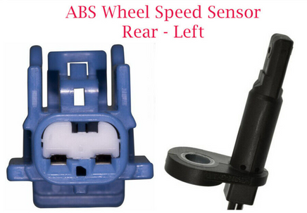 ABS Wheel Speed Sensor Rear Left Fits Nissan Murano 2009-2012  AWD