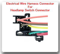Electrical Connector (Pigtail) Wiring Harness for Headlamp Switch DS177 Fits: GM