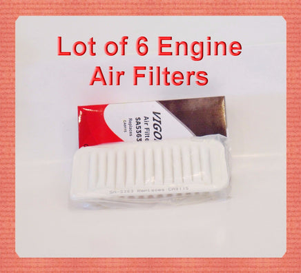 LOT OF 6  ENGINE AIR FILTER  5363 A15363 CA9115Fits: SCION Xa Xb TOYOTA ECHO