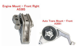 2 PC ENGINE & AUTO TRANS MOUNT FRONT FITS: COBALT HHR PONTIAC G5 SATURN ION