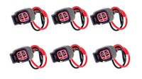 6 Kits Connector of Fuel Injector FJ996 Fits: Fusion MKS MKT MKX Sable V6 3.0L