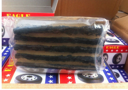 Black Seal Tire Plugs 100 SEALS  100% SELF VULCANIZING TUBELESS TIRE REPAIR PLUG