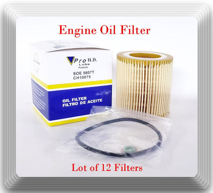 12 x OE Spec Engine Oil Filter SOE5607T 11427523201 Fits BMW Sidan SUV 2006-2021