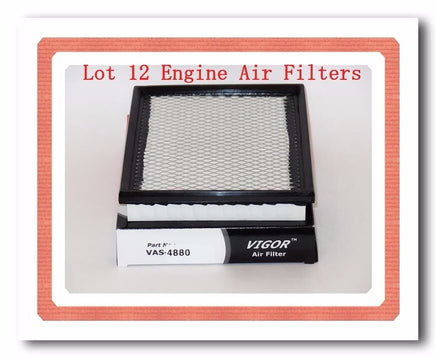 Lot 12 Air Filter A24880  Fits: GM Buick Cadillac Chevrolet Oldsmobile Pontiac 