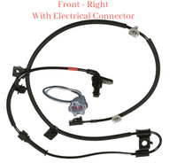 ABS Wheel Speed Sensor & Connector Front Right Fits Hyundai Santa Fe Kia Sorento