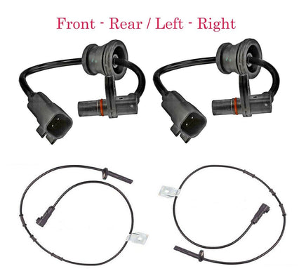 4x ABS Wheel Speed Sensor Front L/R Fits Chevrolet Equinox GMC Terrain 2010-2017