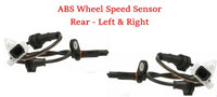 2 x ABS Wheel Speed Sensor Rear L/R Fits Acura TSX 2009-2014 Honda Accord 08-12