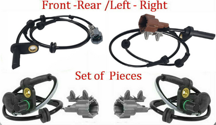 4 ABS Wheel Speed Sensor Front Rear  L/R  Fits:OEM#9CA3A Nissan Xterra 05-15 MT