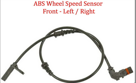 2x ABS Wheel Speed Sensor Front L&R Fits:OEM#2049052905 C250 C300 C350 2008-2015