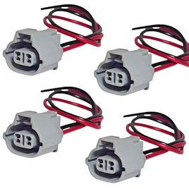 4 x Igninition Coil Connector Fits Santa Fe Sport Sonata Optima Rondo Sportage