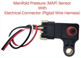 MAP Sensor W/connector Fits Chevrolet Aveo Pontian Vave Suzuki Forenza Reno