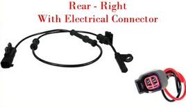 ABS Wheel Speed Sensor Rear Right W/Connector Fits 300 Challenger Charger 11-21