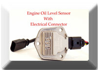 Engine Oil Level Sensor W/Connector Fits: OEM#06E907660  Audi VW  2004-2018